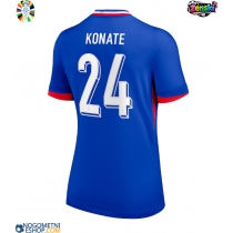 Ženski Nogometni dresi Francija Ibrahima Konate #24 Domači EP 2024 Kratek Rokav